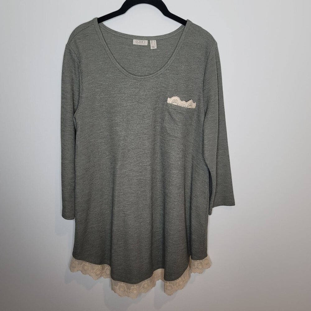 LOGO By‎ Lori Goldstein Tunic Womens Large